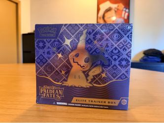 Pokemon Paldean Fates ETB (w/ tear)