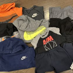 Toddler Boys 2T-3T Clothing Bundle Nike Pajamas Sweatshirt Tops