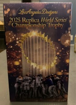 L.A. Dodgers 2025 World Series Championship Replica Trophy
