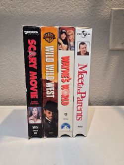 Lot of 4 VHS Tapes – 90s/2000s Comedies