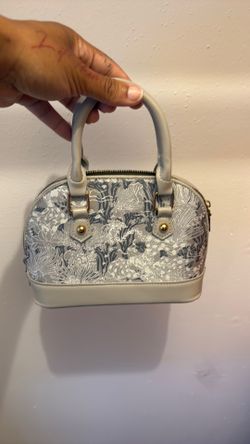 Small blue purse