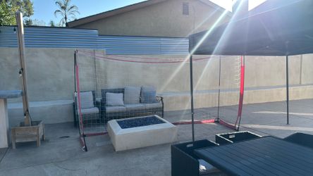 Portable goalie net
