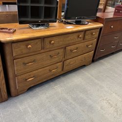 Vintage Wood Dresser (in Store)
