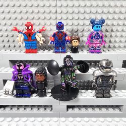 Across The Spiderverse Minifigures Set Of 6PCS -Lego Compatible 