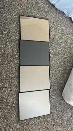 Black picture frames