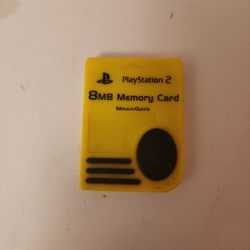 PS2 8mb Memory Card 