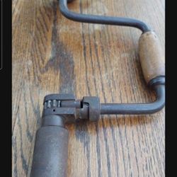 Hand Drill Original Vintage Woodworkers Tool