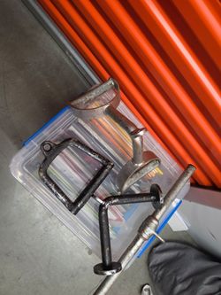 Iron Weight Machine handles