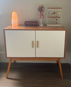 Mid century modern console table