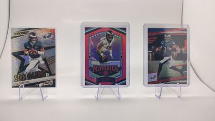 Jalen Hurts Football Cards (3 Total)