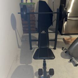 Bench With Weights