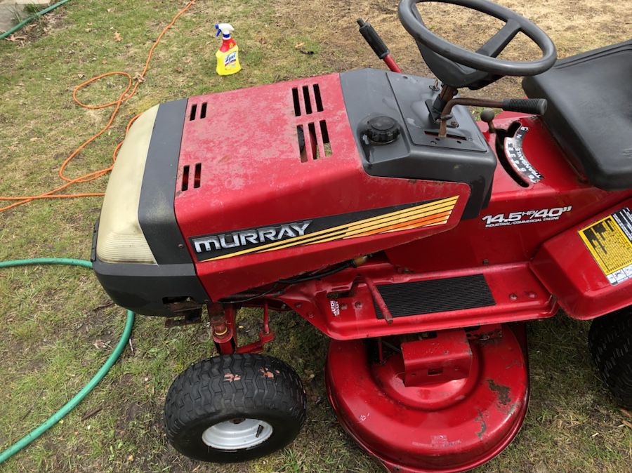 Murray riding mower lawn tractor commercial motor