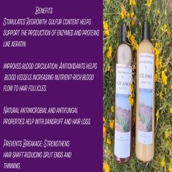 Shampoo y acondicionador para el crecimiento del pelo