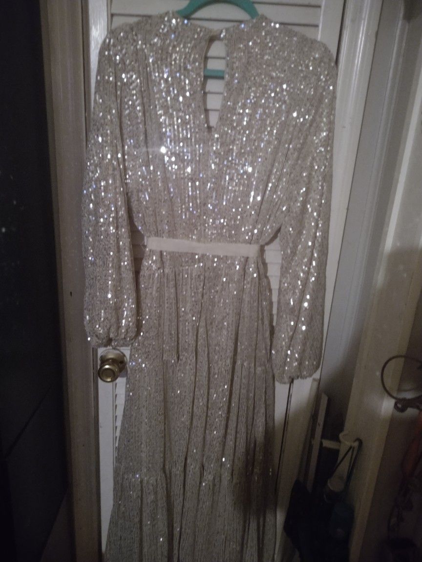 Arula Sequin Dress New