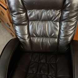 Used Leather Recliner Has Some Damage From Our Cat 