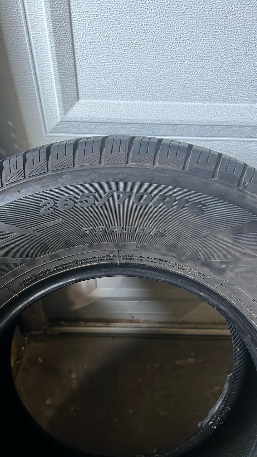 Fortune Tires 265/70r16