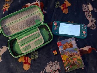 Nintendo Switch Lite with Animal Crossing Bundle