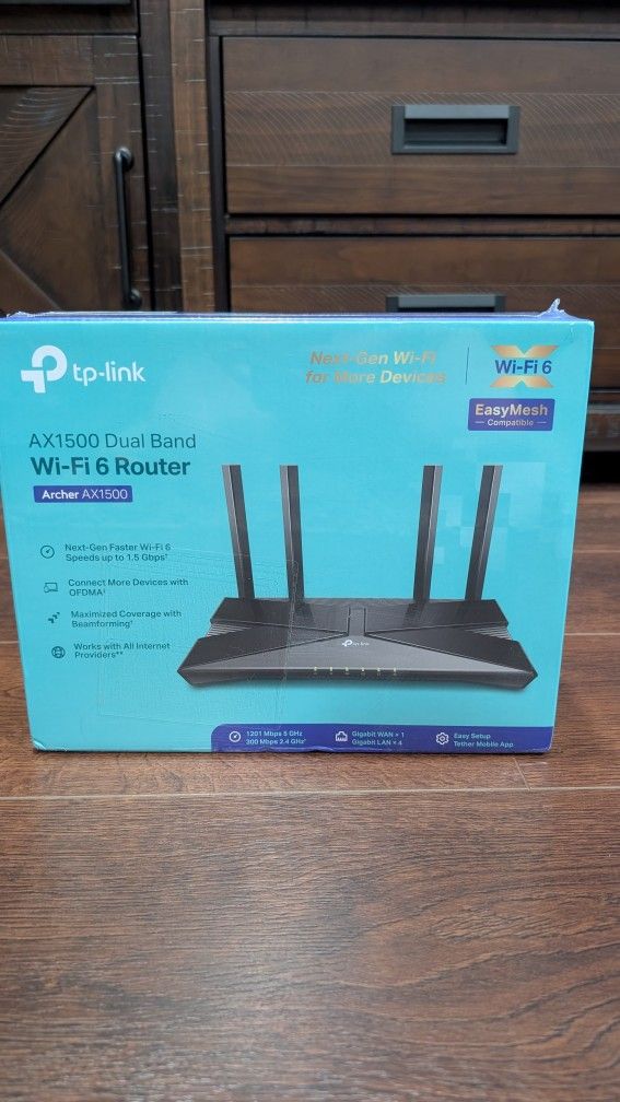 AX1509 Dual Band Wi-Fi 6 Router