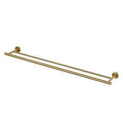 36 in. Stainless Steel Double Towel Bars for Bathroom, Wall Mount Towel Holder