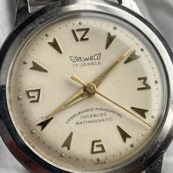 Vintage Grewaco Watch