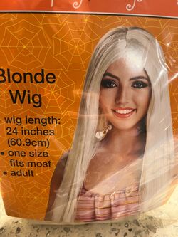 Blonde  wig
