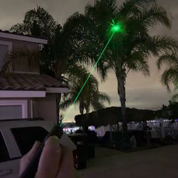 High Powered USB Rechargeable Green Laser Pointer Pen