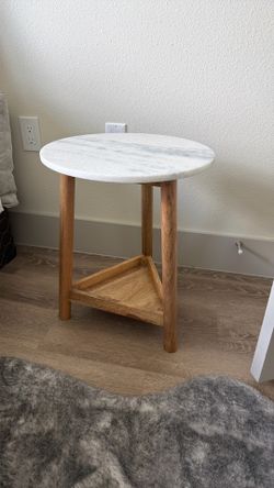 Granite Top Side Table