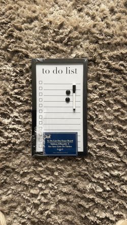 Jot To Do List Dry Erase Board
