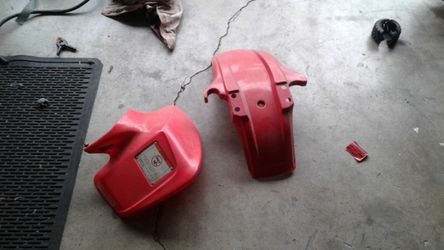 Plastic fenders for Honda