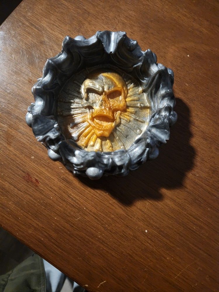 Handmade Cool Skull Ashtray