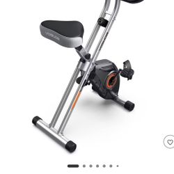 YOSUDA Folding Exercise Bike - Foldable Stationary Bike for Home Gym Workout