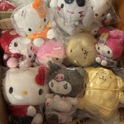 Sanrio Plush Hello Kitty Kuromi My Melody Pompompiran