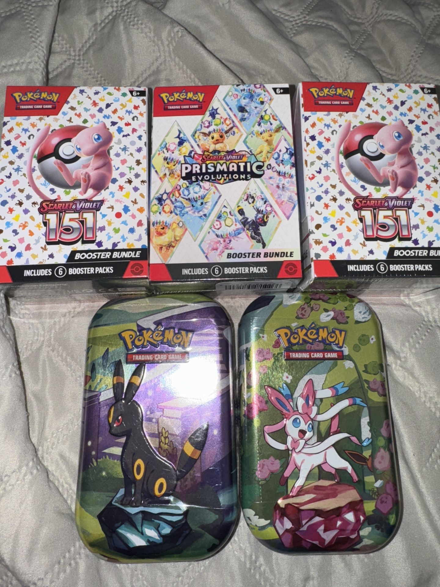 Prismatic And 151 Pokemon Cards