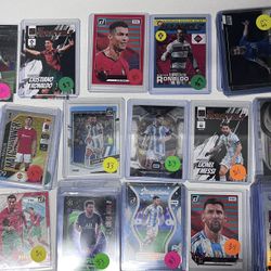 Messi/Ronaldo Soccer Cards