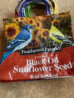 Recycled Farm Horse,  Feed Bags Made Into Shopping Bags