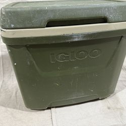 Green Igloo Cooler
