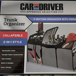 Car Organizer With Cooler
