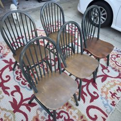 All wood chairs 