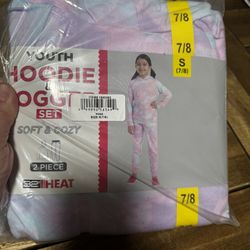 New. Girls Size 7/8 Set. $10/ Each Set 