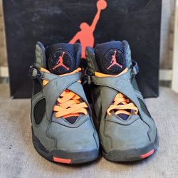 🔥Air Jordan 8 Retro Tech Lite (Sequoia Green) UNDEFEATED - Size 10🔥