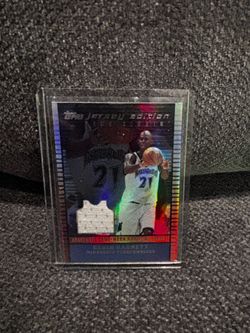 🔥 2002-03 Topps Jersey Edition Kevin Garnett Copper Parallel #JEKGA /299