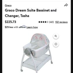 Graco – Dream Suite Bassinet, Tasha 2 In 1 Bassinet And Changing Table