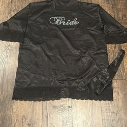 Bride Rhinestone Robe