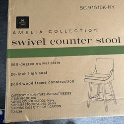 Swivel counter stool