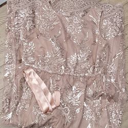 Candalete Sequin Gold Dress Size L