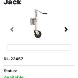 1000 lbs. Rated Swivel Trailer Tongue Jack
