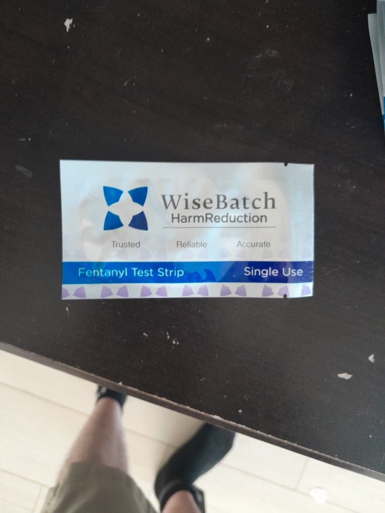 Fentanyl Test Strips For Harm Reduction Single Use