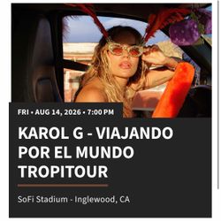 Karol G concert tickets