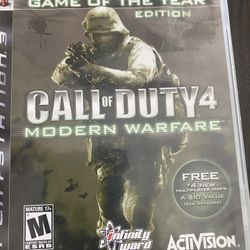 Call of Duty 4: Modern Warfare - Game of the Year Edition PS3 