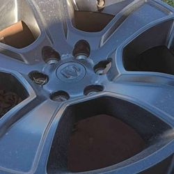 Six Lug Rims For A Ram Little Dirty But No Scratches Just Need A Little Cleaning